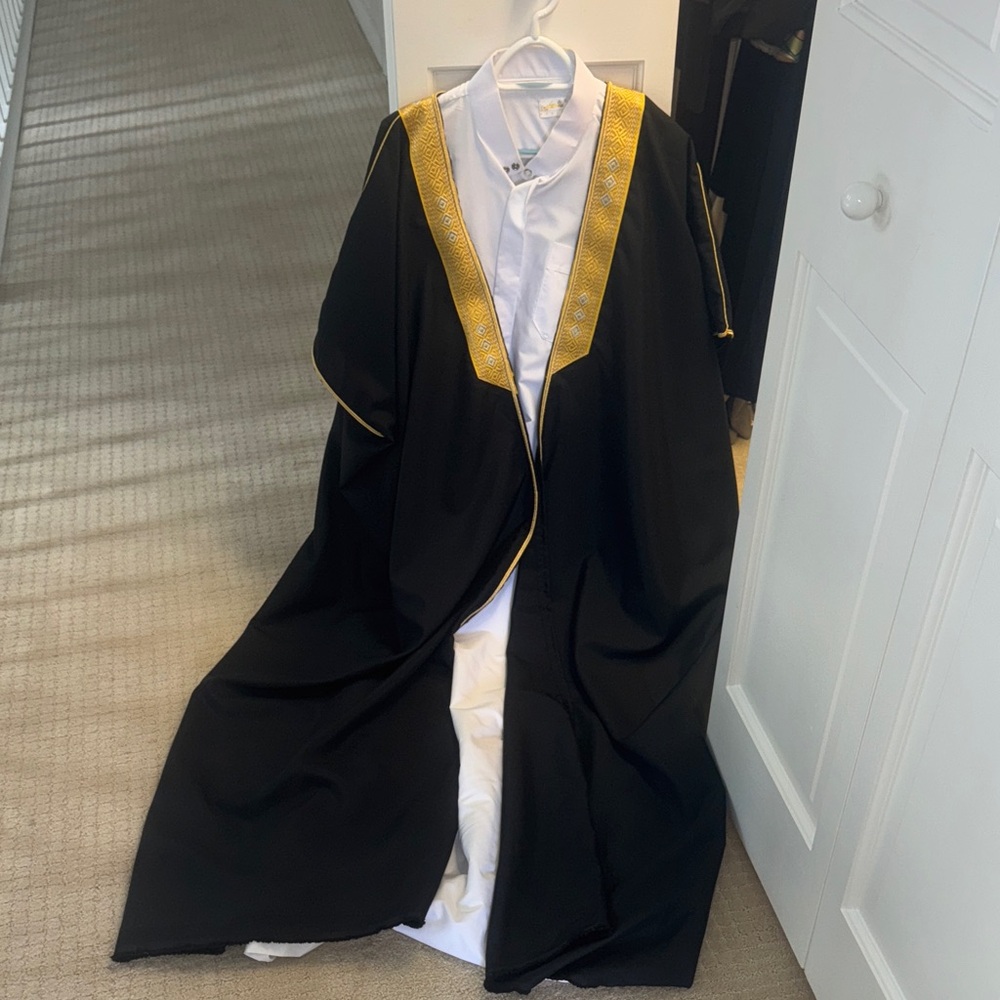 Black and Gold men’s  tradition wear